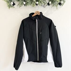 Denali fleece line Size XL Gray Hooded Winter Jacket Full Zip Outdoor Wear - NEW